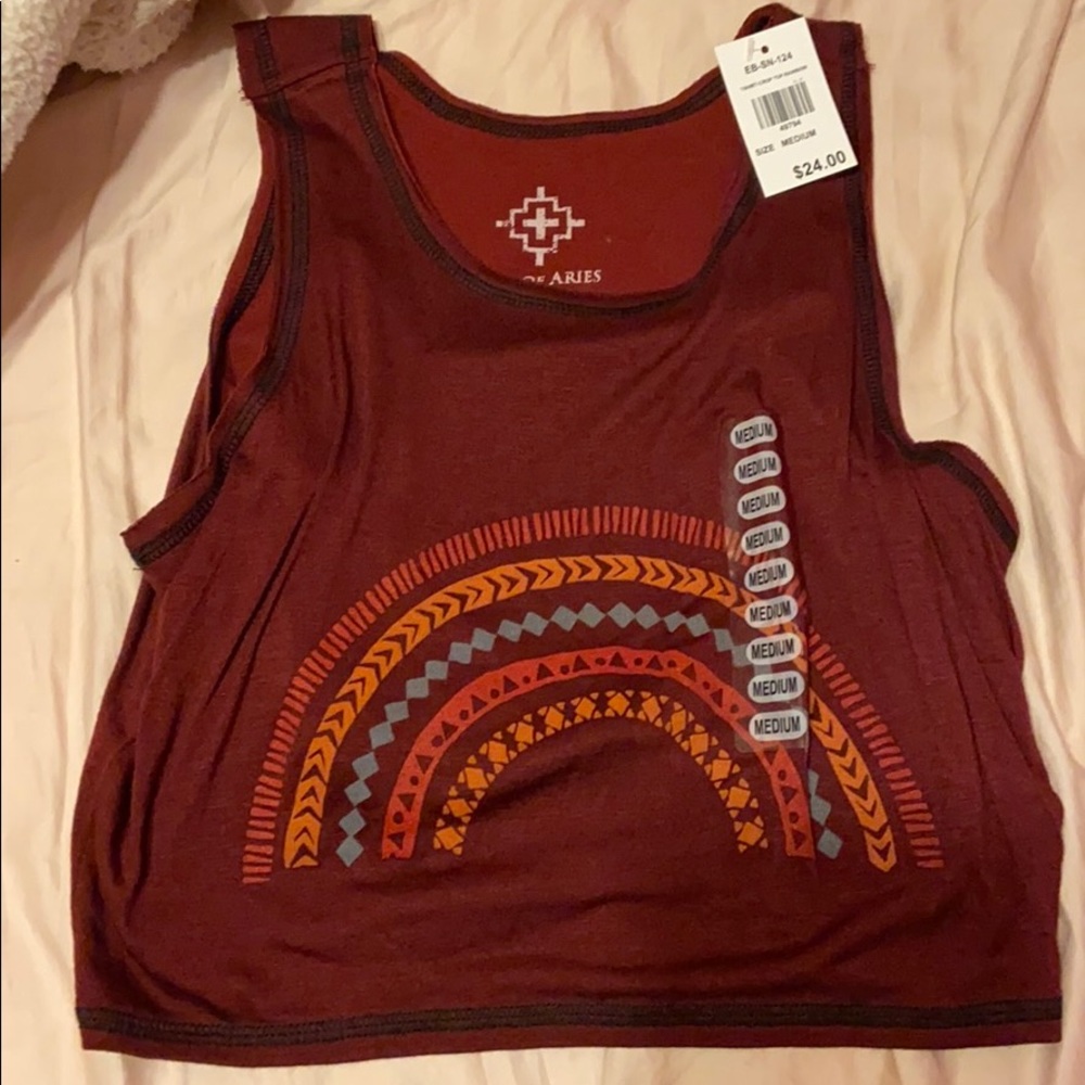 Age of Aries crop top